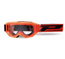 Progrip PG3300-409 Окуляри TR Vision Антискретч No Fog Anti UV Прозора Лінза Помаранчевий Флуо