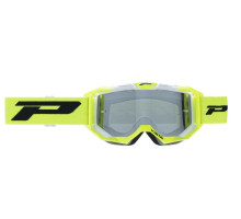 Progrip PG3303-405 FL МотоОкуляри  Антискретч, Антифог, Анти-UV, Світлочутливі, Жовтий Флуо/Білий