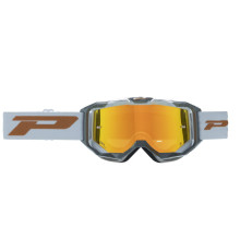 Progrip PG3303-406 FL мотоОкуляри  антискретч, антифог, анти-UV, світлочутливі, сірий, помаранчеве скло