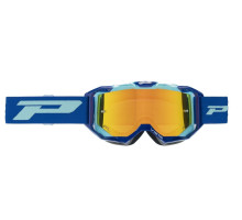 Progrip PG3303-408 FL МотоОкуляри  Антискретч Антифог Анти-UV Світлочутливі Помаранчева Лінза Додаткова Лінза Бірюзовий