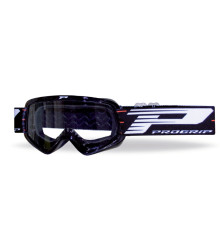 Progrip PG3101-102 CH дитячі мотогогли прозора подвійна лінза 1мм No Fog Anti UV чорний