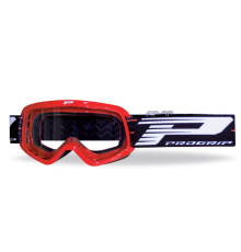 Progrip PG3101-107 CH Kid дитячі мотогогgles прозора подвійна лінза 1мм No Fog Anti UV червоний