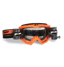 Progrip PG3201-106 МотоОкуляри  Roll Off Система PG3268 Швидкознімна Лінза PG3215 Помаранчевий