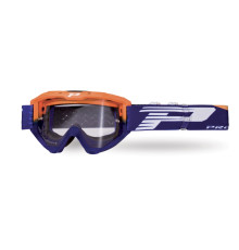 Progrip PG3450-275 LS Riot мотогогли антифог антицарапання помаранчевий флуо-синій