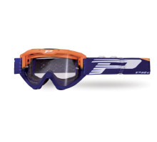 Progrip PG3450-275 LS Riot мотогогли антифог антицарапання помаранчевий флуо-синій