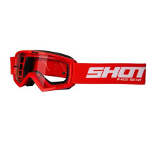 Shot Racing Rocket Kid Дитячі МотоОкуляри  Прозора Лінза Червоний