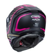 Caberg Avalon інтегральний шолом матовий чорний/сірий/рожевий розмір S