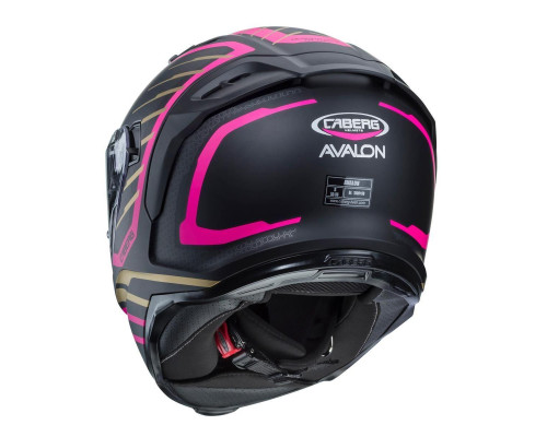Caberg Avalon інтегральний шолом матовий чорний/сірий/рожевий розмір S