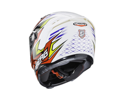Caberg Avalon інтегральний шолом, білий/червоний/жовтий, розмір XXL