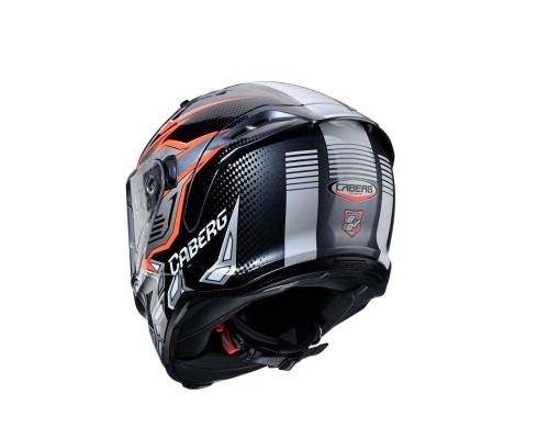 Caberg Avalon X Інтегральний Шолом Чорний/Сірий/Помаранчевий Флуо Розмір M