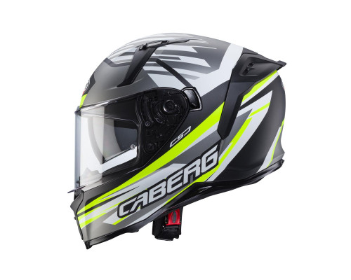 Caberg Avalon X Kira інтегральний шолом матовий чорний/сірий/жовтий флуо/червоний флуо/синій розмір XS