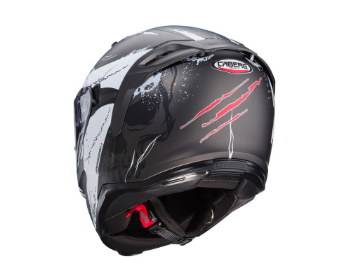 Caberg Avalon X Інтегральний Шолом Сірий Мат/Білий/Червоний Розмір XL