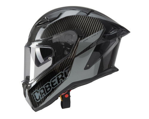 Caberg Drift Evo II Carbon Nova Інтегральний шолом з блендою Pinlock розмір L чорний/сірий
