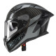 Caberg Drift Evo II Carbon Nova Інтегральний Шолом з Блендою Pinlock Розмір XL Чорно-Сірий