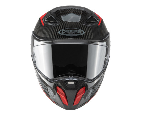 Caberg Drift Evo II Carbon Nova Red Шолом Інтегральний з Блендою Pinlock Розмір L Чорний/Сірий/Червоний