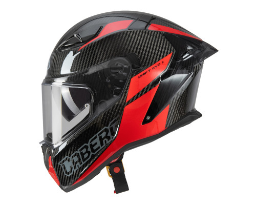 Caberg Drift Evo II Carbon Nova Red Шолом Інтегральний з Блендою Pinlock Розмір L Чорний/Сірий/Червоний