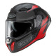 Caberg Drift Evo II Carbon Nova Red Інтегральний шолом з блендою Pinlock M Чорний/Сірий/Червоний
