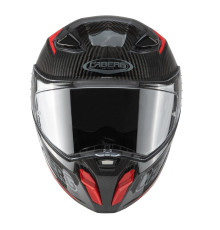 Caberg Drift Evo II Carbon Nova Red Інтегральний Шолом з Блендою Pinlock Розмір XXL Чорний/Сірий/Червоний