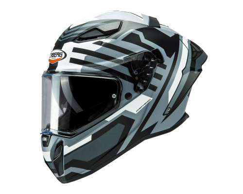 Caberg Drift Evo II Horizon Шолом інтегральний з блендою матовий XL сірий/чорний/білий (Pinlock в комплекті)