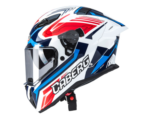 Caberg Drift Evo II Jarama шолом інтегральний з блендою Pinlock XL білий/червоний/синій
