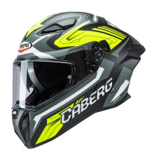 Caberg Drift Evo II Jarama шолом інтегральний з блендою XXL чорний/сірий/жовтий флуо мат (Pinlock в комплекті)