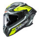 Caberg Drift Evo II Jarama шолом інтегральний з блендою XXL чорний/сірий/жовтий флуо мат (Pinlock в комплекті)