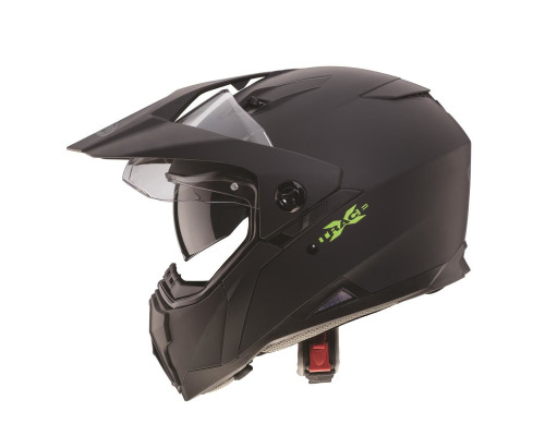 Caberg Xtrace шолом інтегральний/дуальний з козирком матовий чорний розмір XL