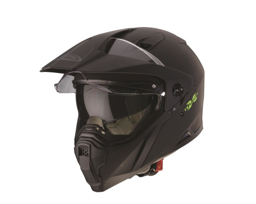 Caberg Xtrace шолом інтегральний/дуальний з козирком матовий чорний розмір XL