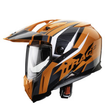 Caberg Xtrace Savana Інтегральний Шолом з Дашком XL Помаранчевий/Чорний/Сірий