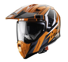 Caberg Xtrace Savana Інтегральний Шолом з Дашком XS Помаранчевий/Чорний/Сірий