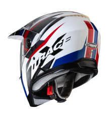 Caberg Xtrace Savana Інтегральний Шолом з Дашком XS Білий/Червоний/Синій