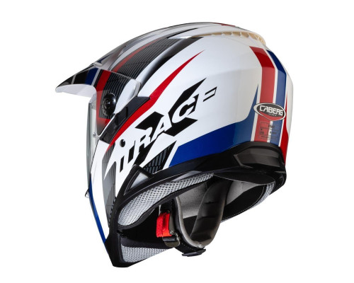 Caberg Xtrace Savana Інтегральний Шолом з Дашком XS Білий/Червоний/Синій