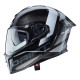 Caberg Drift Evo Carbon Sonic Шолом інтегральний з блендою Pinlock XS сірий/білий