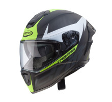 Caberg Drift Evo Carbon інтегральний шолом з блендою Pinlock розмір S сірий/жовтий флуо мат