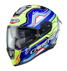 Caberg Drift Evo LB29 шолом інтегральний з блендою Pinlock розмір XL чорний/синій/жовтий флуо