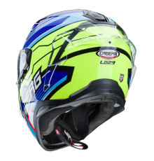 Caberg Drift Evo LB29 шолом інтегральний з блендою Pinlock XXL чорний/синій/жовтий флуо