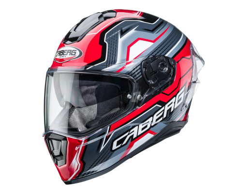 Caberg Drift Evo LB29 інтегральний шолом з блендою Pinlock розмір L чорний/сірий/червоний