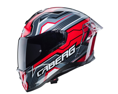 Caberg Drift Evo Інтегральний Шолом з Блендою Pinlock Розмір XXL Чорний/Сірий/Червоний