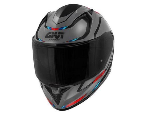 Givi 50.8 Mach 1 шолом інтегральний з блендою XXL матовий сірий