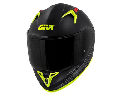 Givi 50.9 Solid Інтегральний Шолом з Блендою L/60 Чорний Мат Флуо