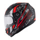 Kappa KJ04 Evo Prox Junior Інтегральний Шолом Fullface ECE 22R06 Розмір 54/XL Чорний Червоний Fluo матовий