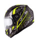 Kappa KJ04 Evo Prox Junior Інтегральний Шолом ECE 22R06 Розмір 50/M Чорний Жовтий Fluo матовий