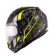 Kappa KJ04 Evo Prox Junior Інтегральний Шолом ECE 22R06 Розмір 52/L Чорний Жовтий Fluo матовий
