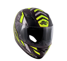 Kappa KJ04 Evo Prox Junior Інтегральний Шолом ECE 22R06 Розмір 54/XL Чорний Жовтий Fluo матовий