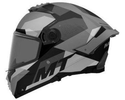 Mt новинка цілісний шолом thunder 4 sv fade b2 глянцевий сірий з козирком чорний/сірий розмір xl