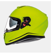 Mt  цілісного шолома thunder 3 sv суцільний hi-vizion жовтий з козирком fluo жовтий розмір 3xl