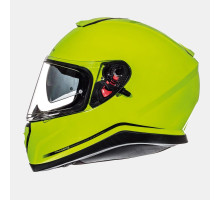 Mt  цілісного шолома thunder 3 sv суцільний hi-vizion жовтий з козирком fluo жовтий розмір 3xl
