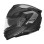 Шолом nox інтегральний (повний) з козирком n304s carver black/titanium матовий розмір l