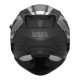 Шолом nox інтегральний (повний) з козирком n304s carver black/titanium матовий розмір s