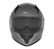 Шолом nox інтегральний (повний) з козирком n401 титановий матовий розмір m